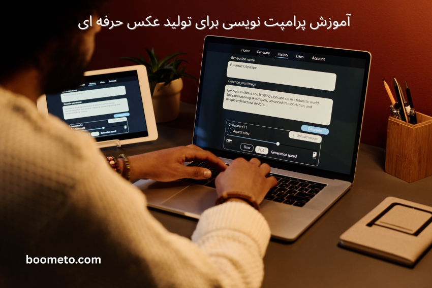 آموزش پرامپت نویسی برای تولید عکس حرفه ای