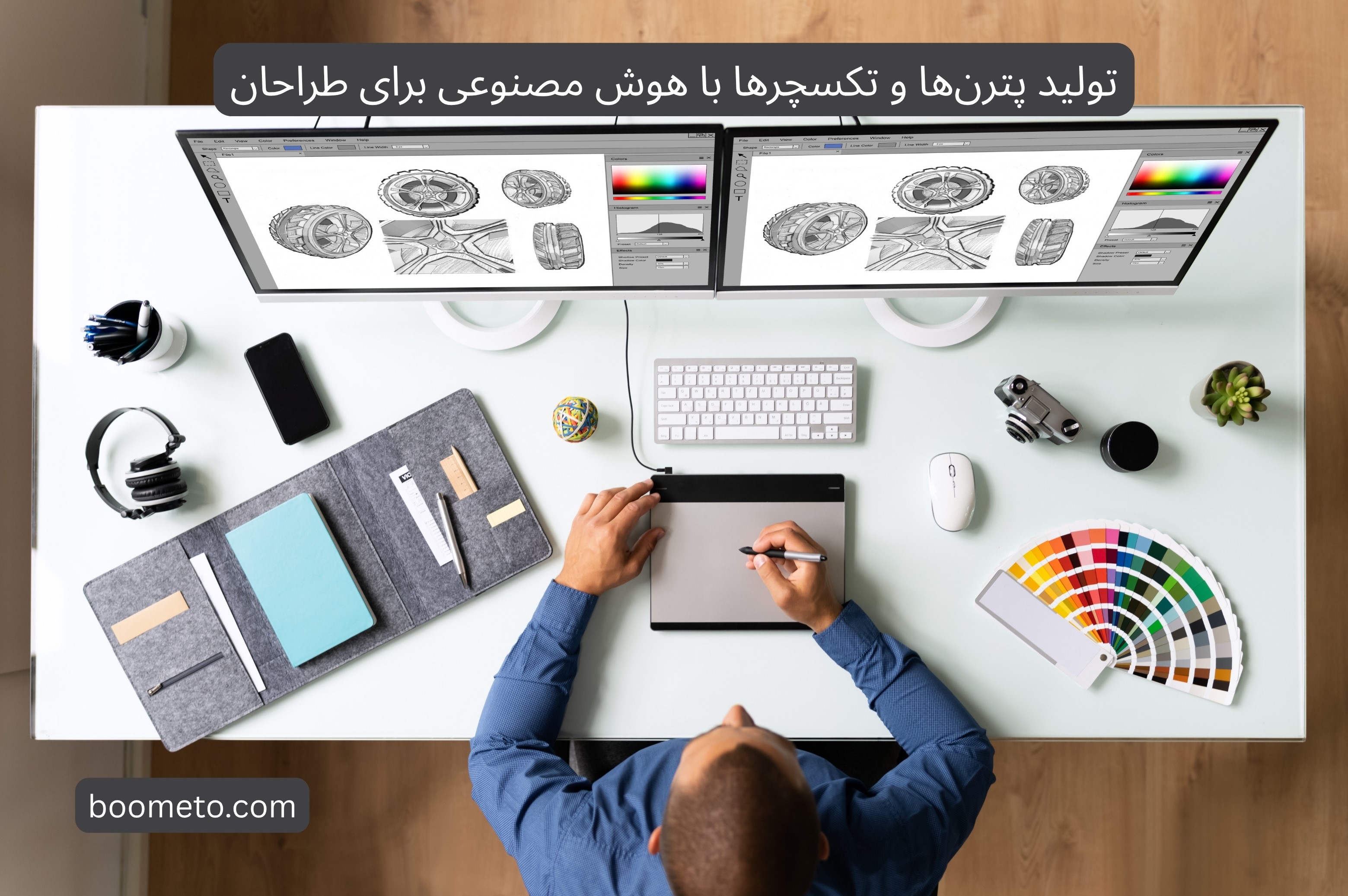 تولید پترن‌ها و تکسچرها با هوش مصنوعی برای طراحان